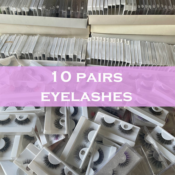 Eyelashes 10 Pairs